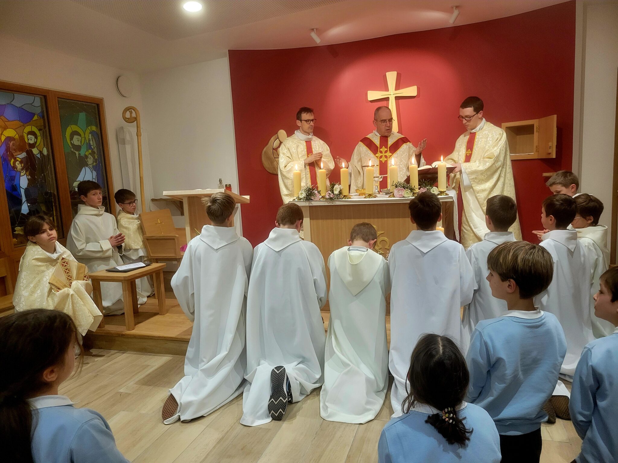 Dédicace de la chapelle de l'ensemble scolaire Saint-Joseph