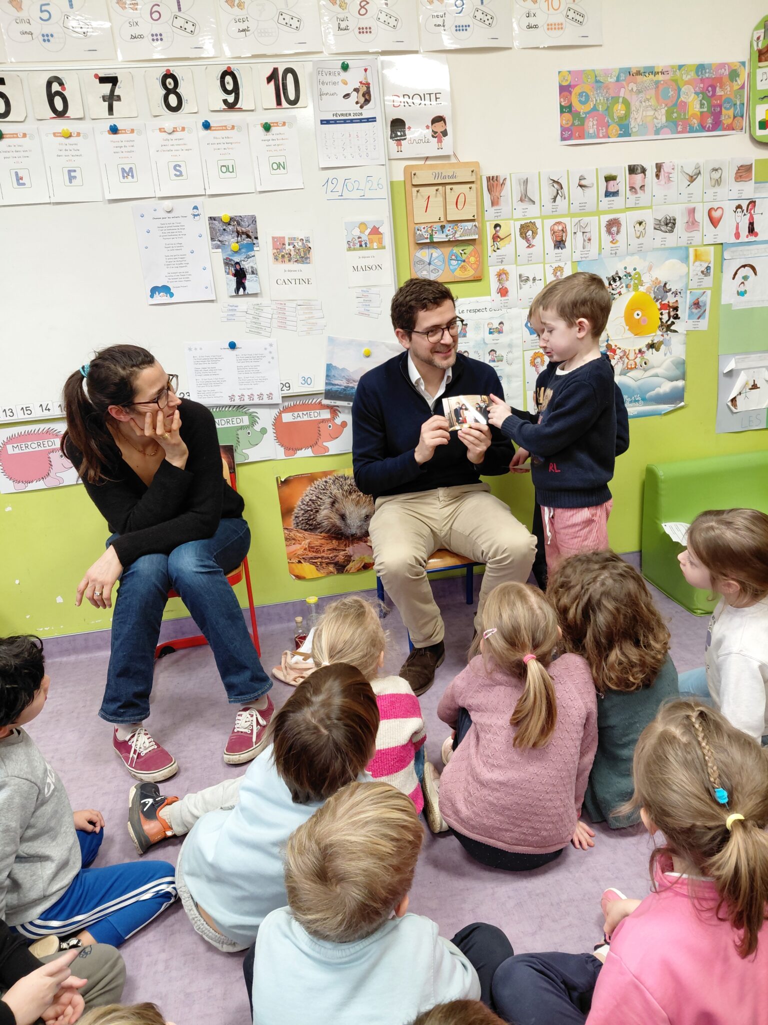 Atelier baptême chez les Hérissons