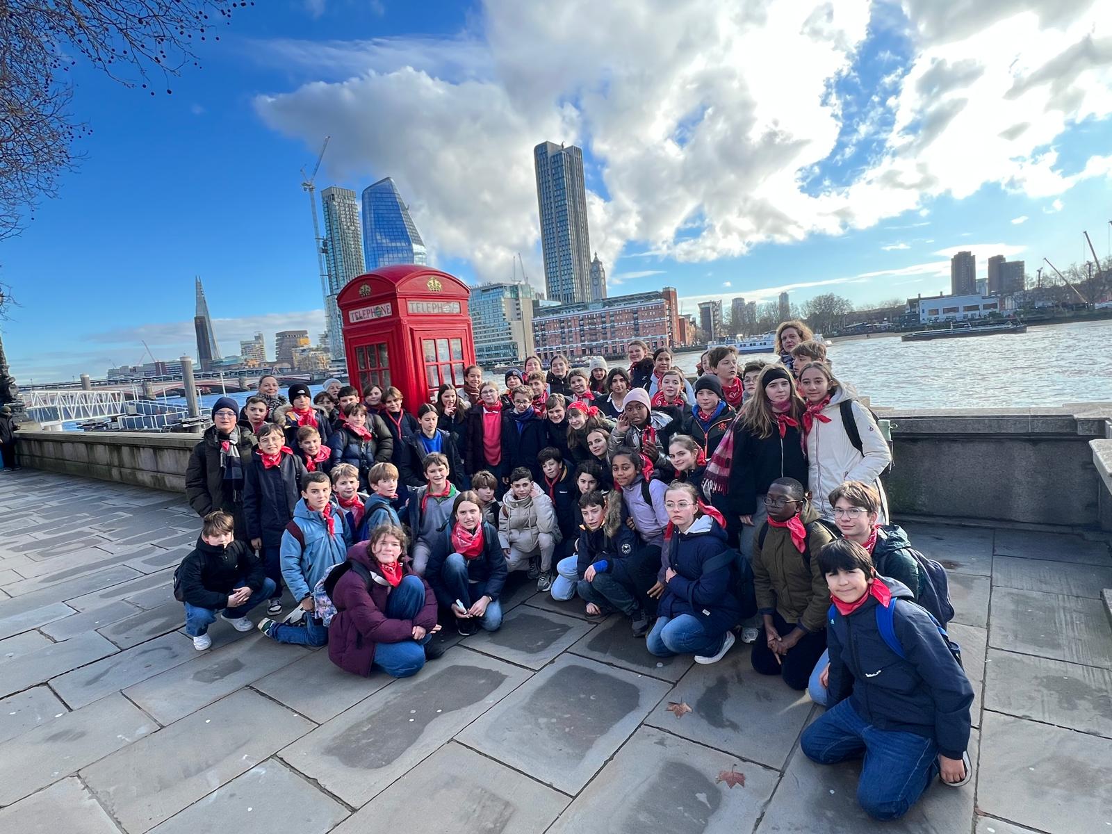 Voyage des 5èmes à Londres – Une expérience inoubliable