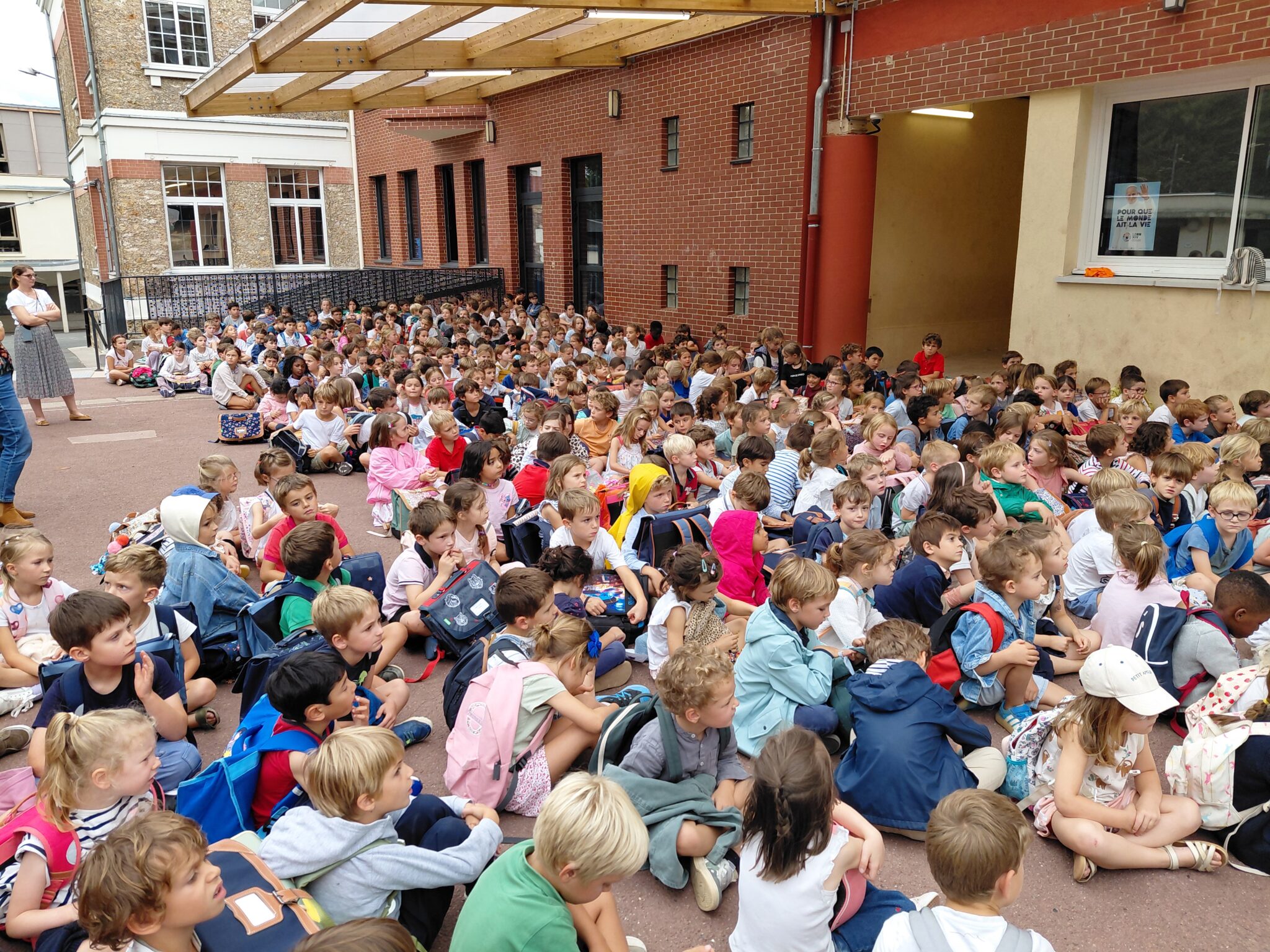 La rentrée au primaire de Saint Joseph